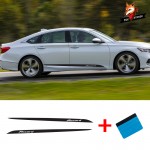 Car Vinyl Side Stripe Skirt Sticker Decals Wraps Body Graphics Car Styling Gloss Auto Side Car Sticker For Honda Accord